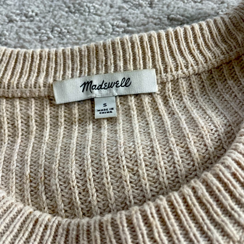 Madewell Cotton sweater